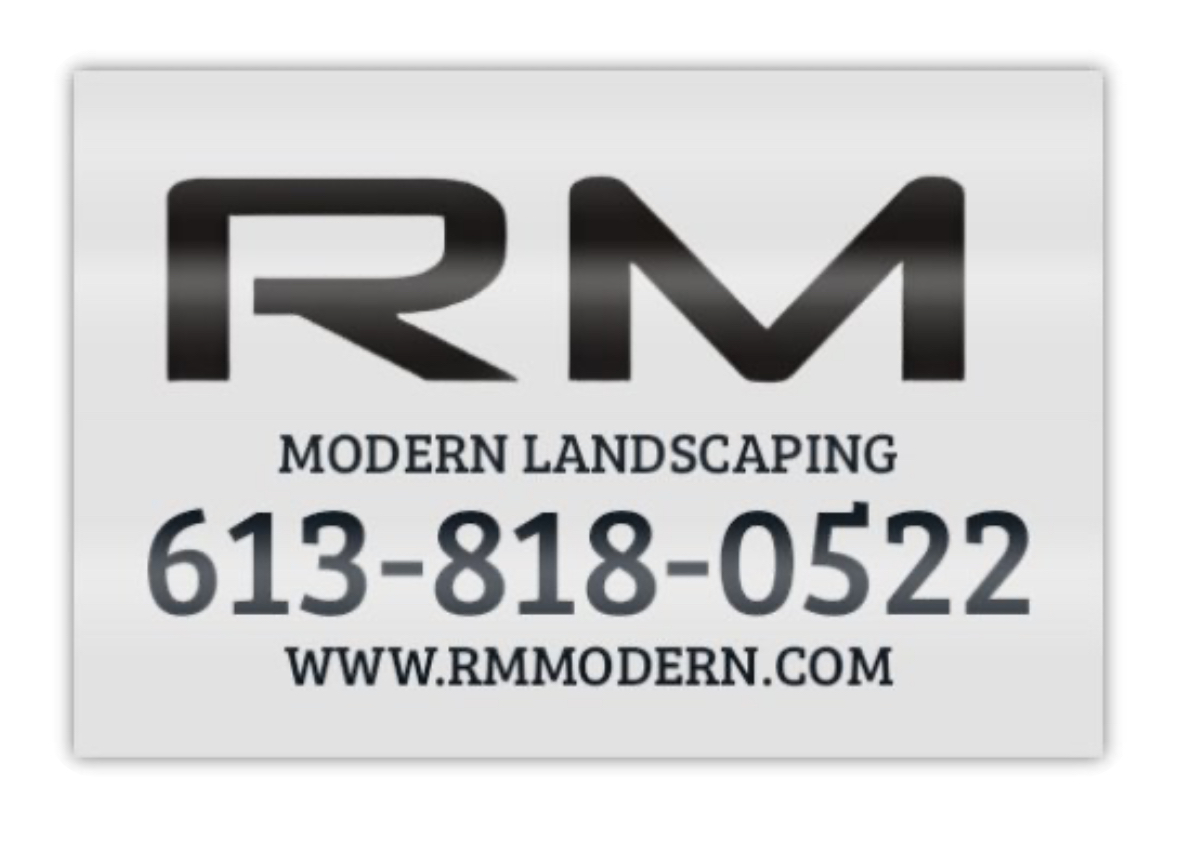 Rm modern landscaping