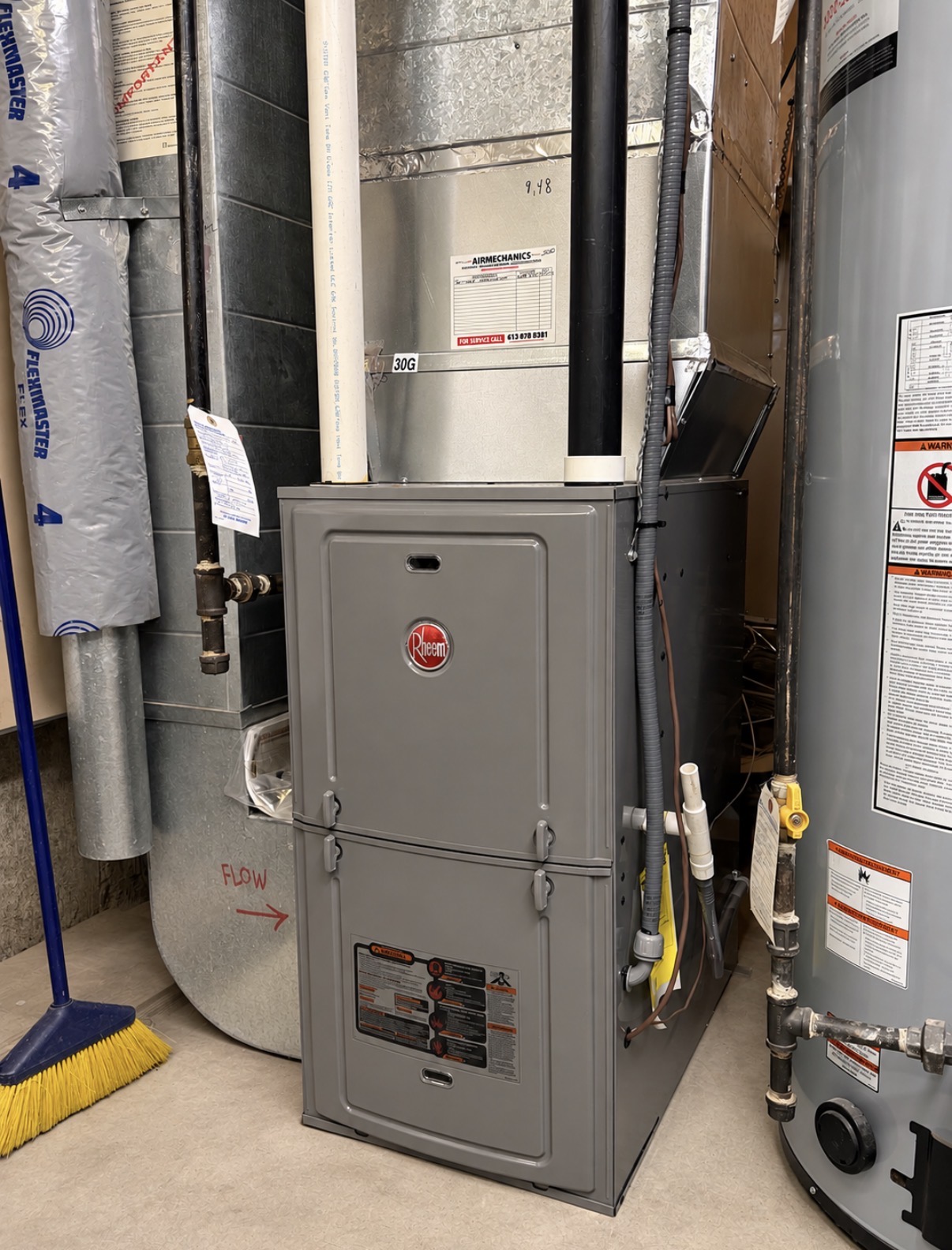 Rheem Furance Installation
