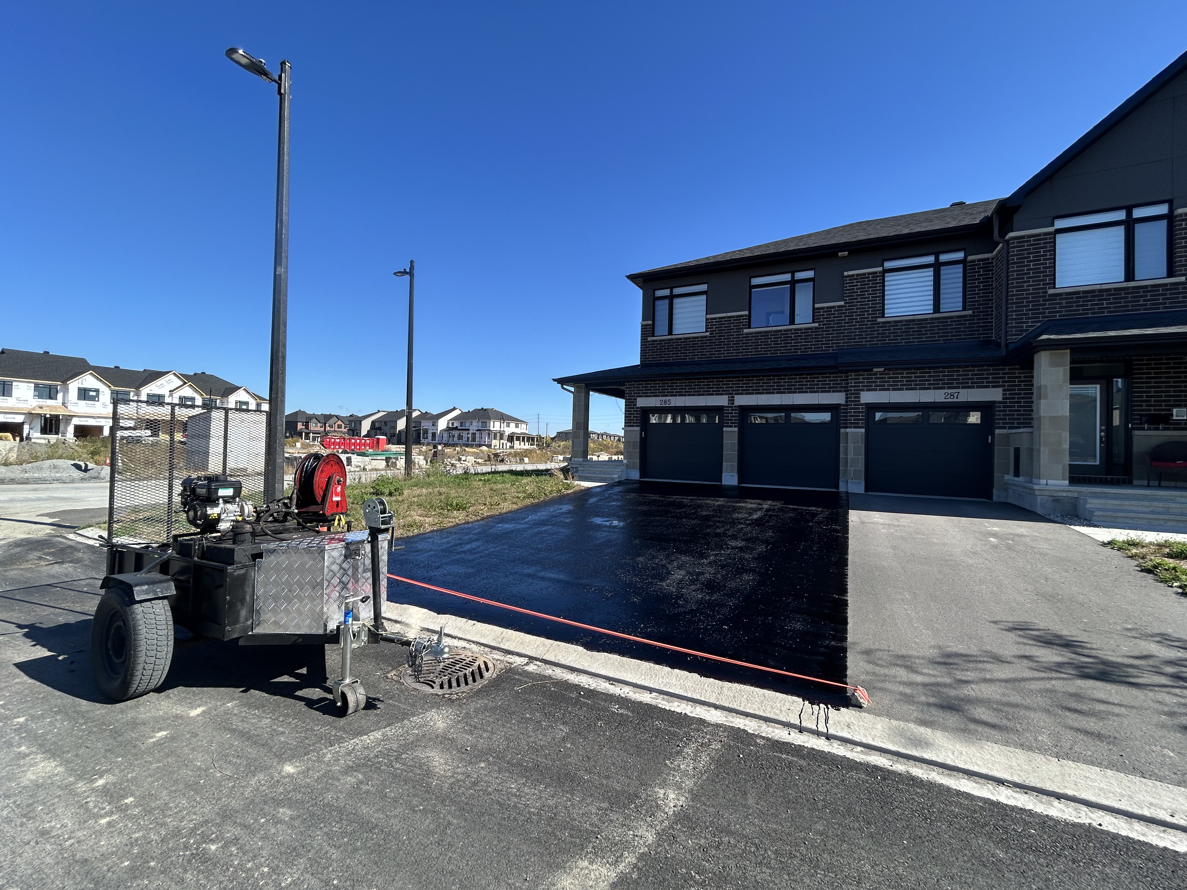 Split driveway - After